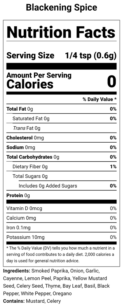 Blackening Spice