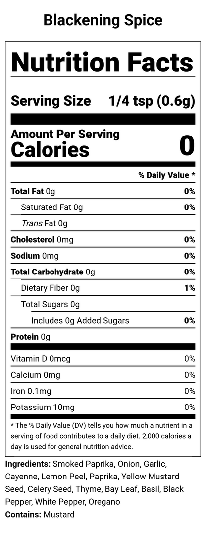 Blackening Spice