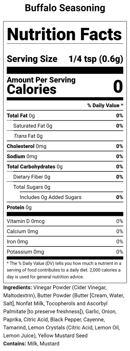 Buffalo Seasoning