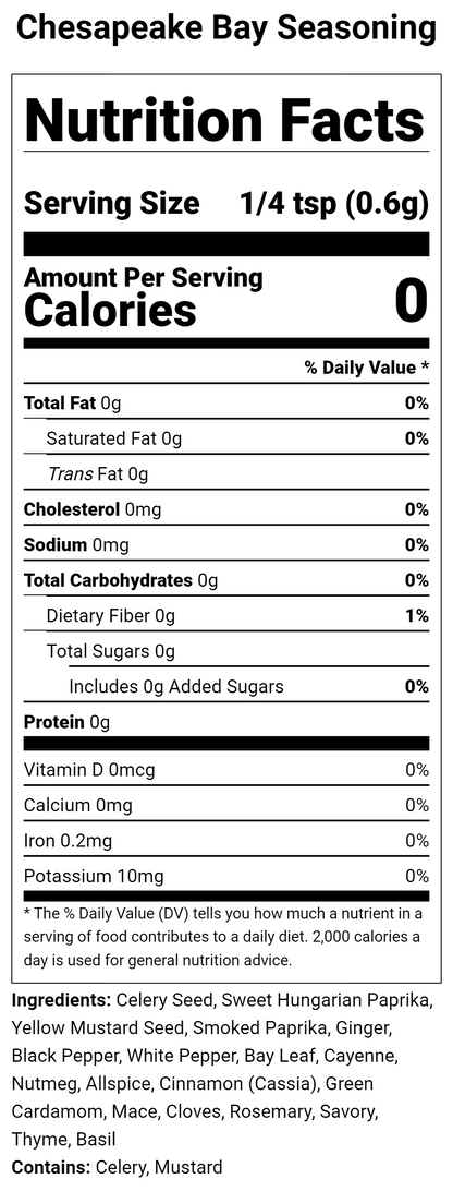 Chesapeake Bay Seasoning