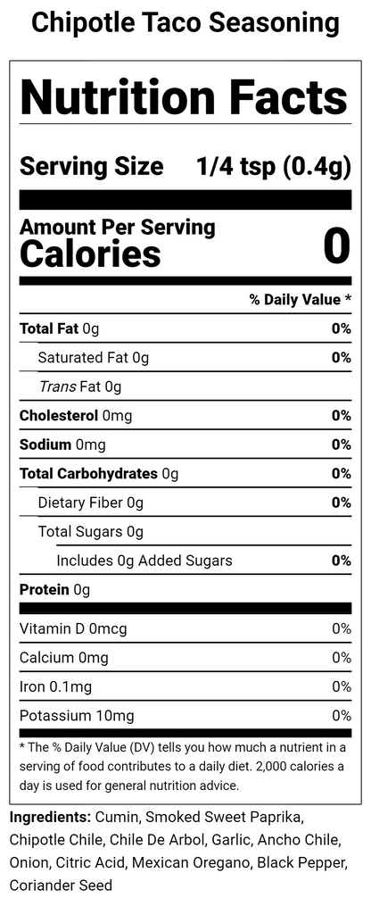 Chipotle Taco Seasoning