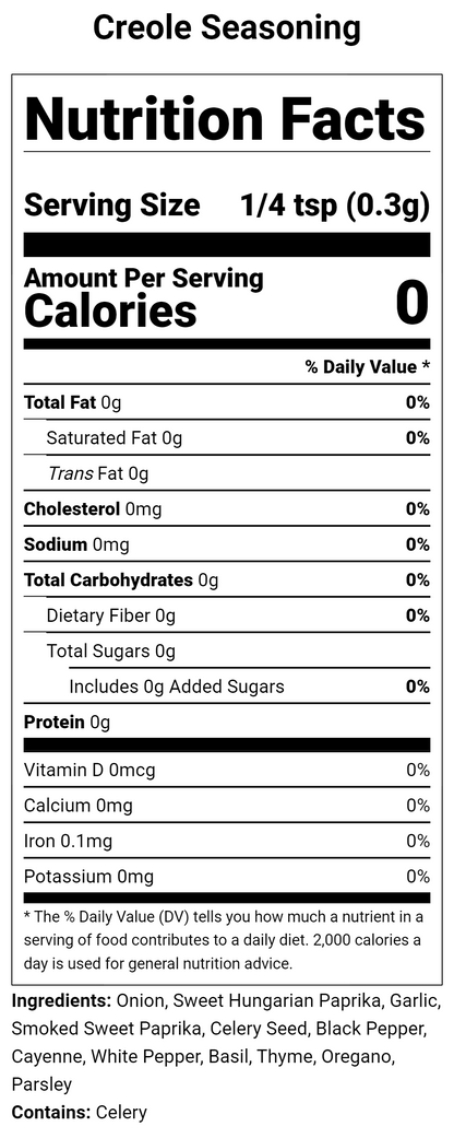 Creole Seasoning