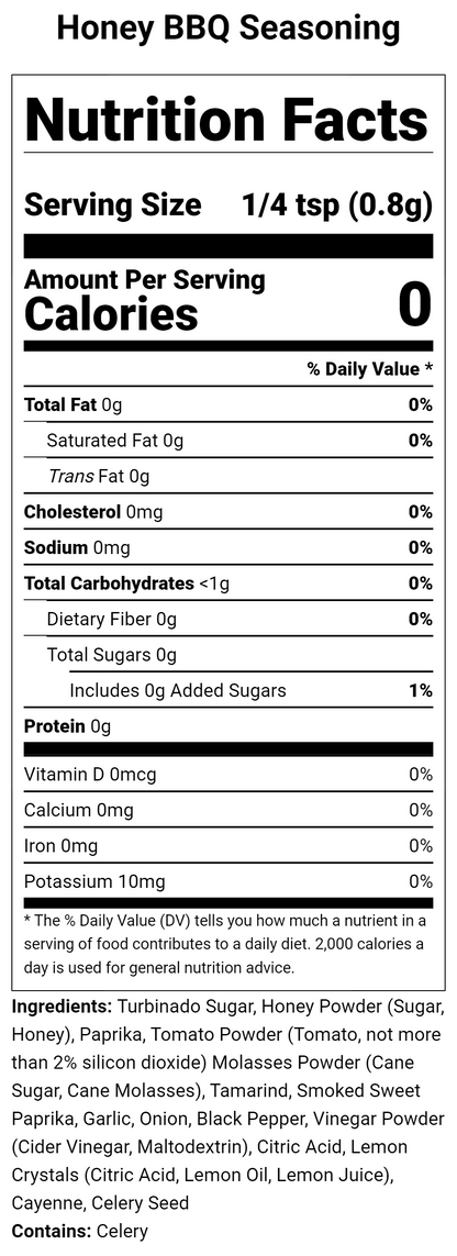 Honey BBQ Seasoning