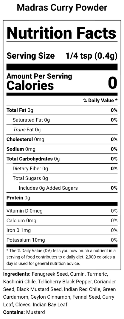 Madras Curry Powder