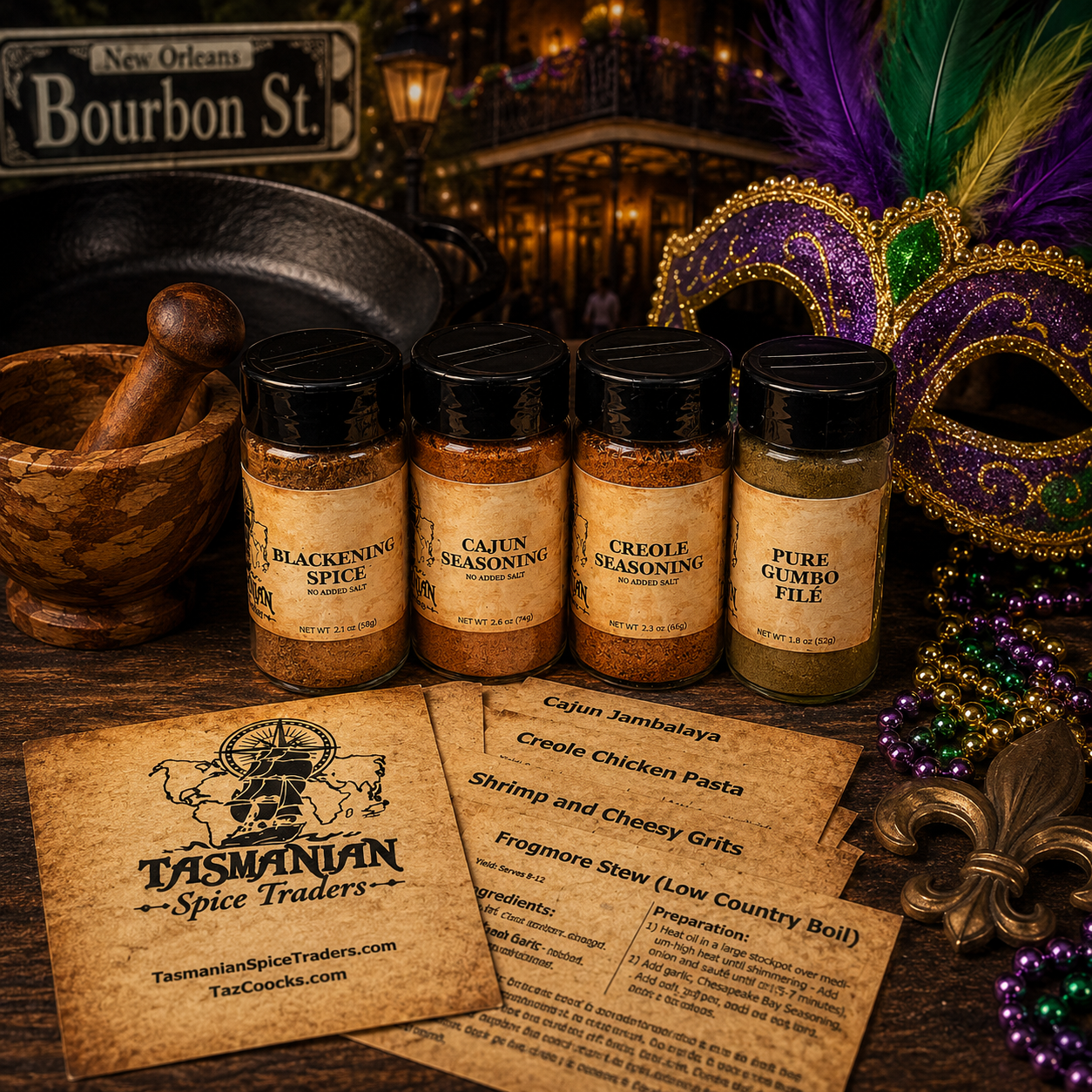 Mardi Gras Gourmet Bundle