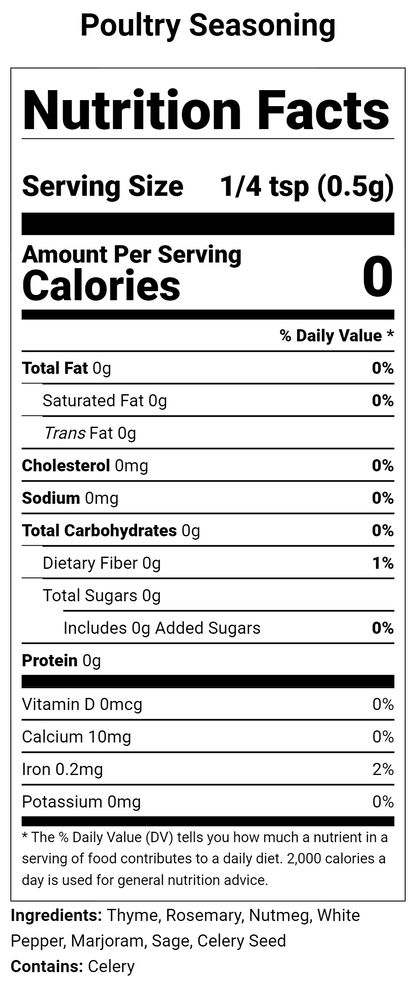 Poultry Seasoning